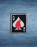 Bob Weir Wolf Ace of Spades Embroidered Patch