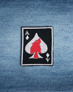 Bob Weir Wolf Ace of Spades Embroidered Patch