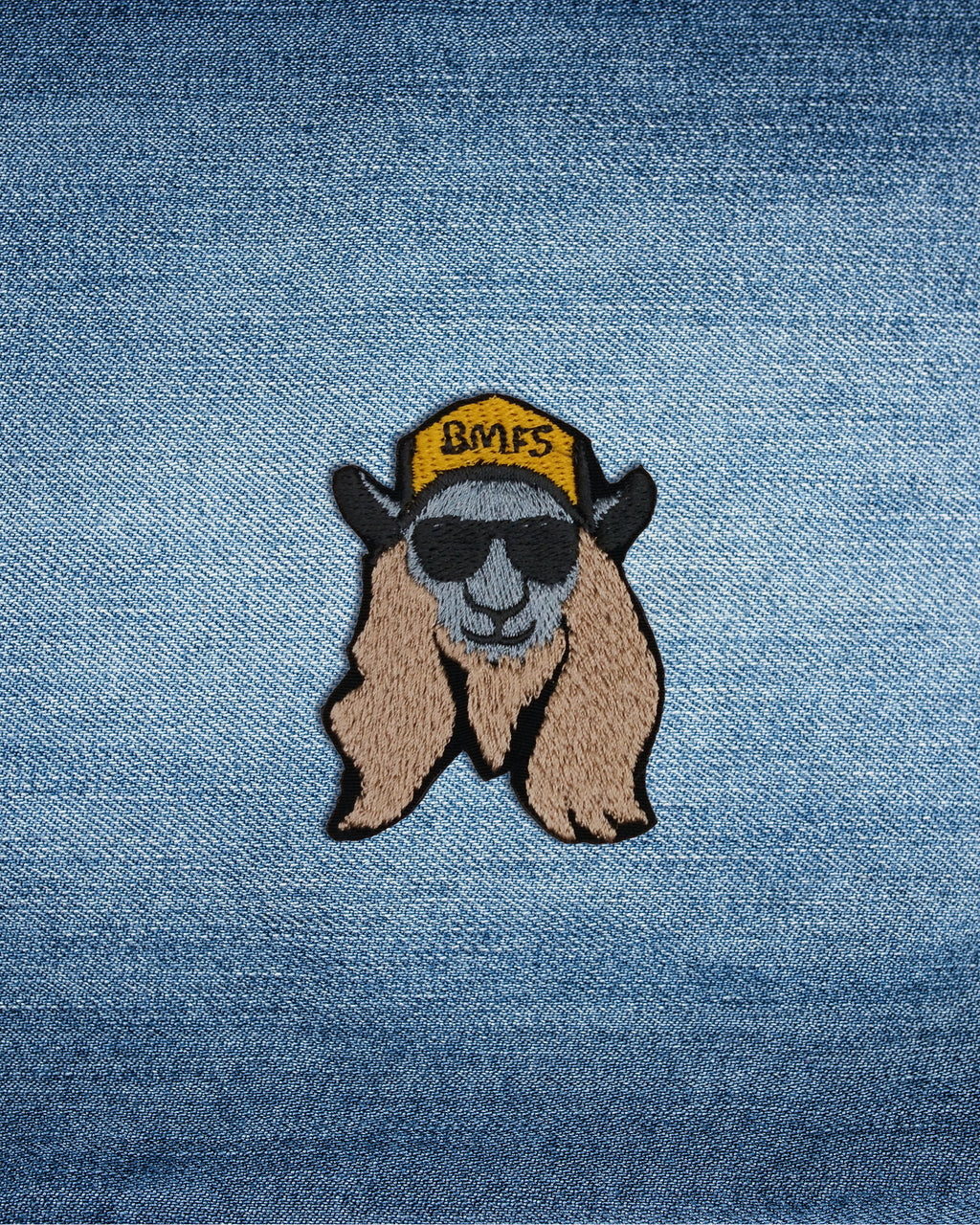 Mini BMFS Billy Goat Embroidered Patch