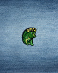 Mini BMFS Bass Embroidered Patch | Billy Jamgrass Fishing Patch