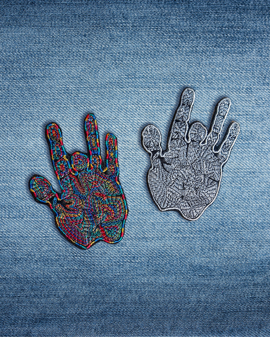 Jerry Hand Patch | Embroidered Jerry's Middle Finger Badge