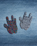 Jerry Hand Patch | Embroidered Jerry's Middle Finger Badge