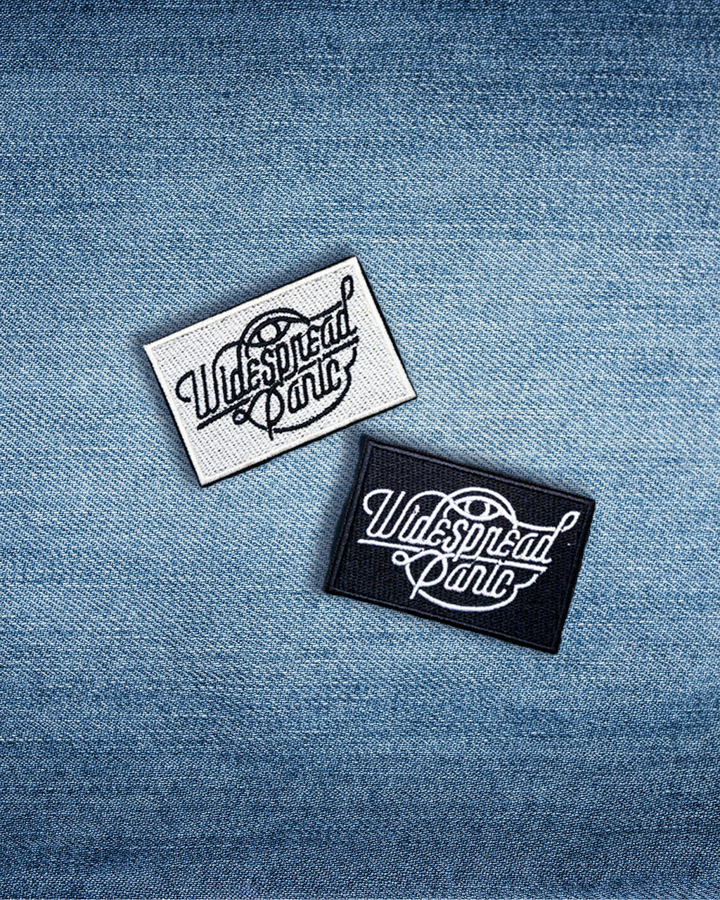Mini Widespread Panic Embroidered Patch | Psychedelic Jam Band Badge