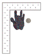 Jerry Hand Patch | Embroidered Jerry's Middle Finger Badge