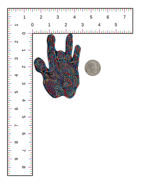Jerry Hand Patch | Embroidered Jerry's Middle Finger Badge
