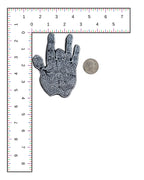 Jerry Hand Patch | Embroidered Jerry's Middle Finger Badge