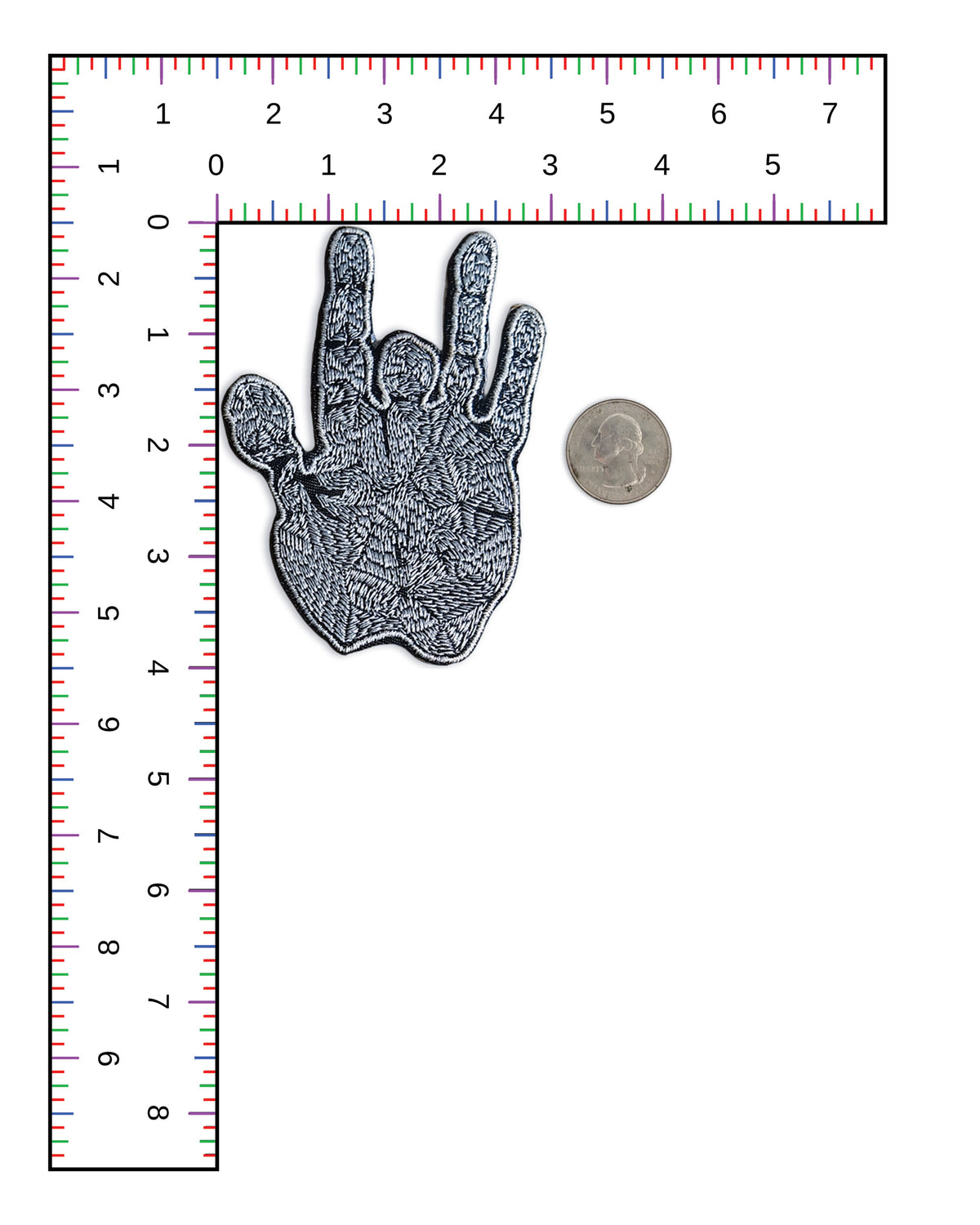 Jerry Hand Patch | Embroidered Jerry's Middle Finger Badge