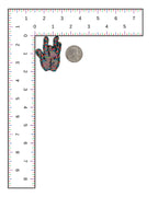 Mini Jerry Hand Patch | Embroidered Jerry's Middle Finger Badge