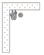 Mini Jerry Hand Patch | Embroidered Jerry's Middle Finger Badge